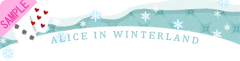 ALICE IN WINTERLAND()